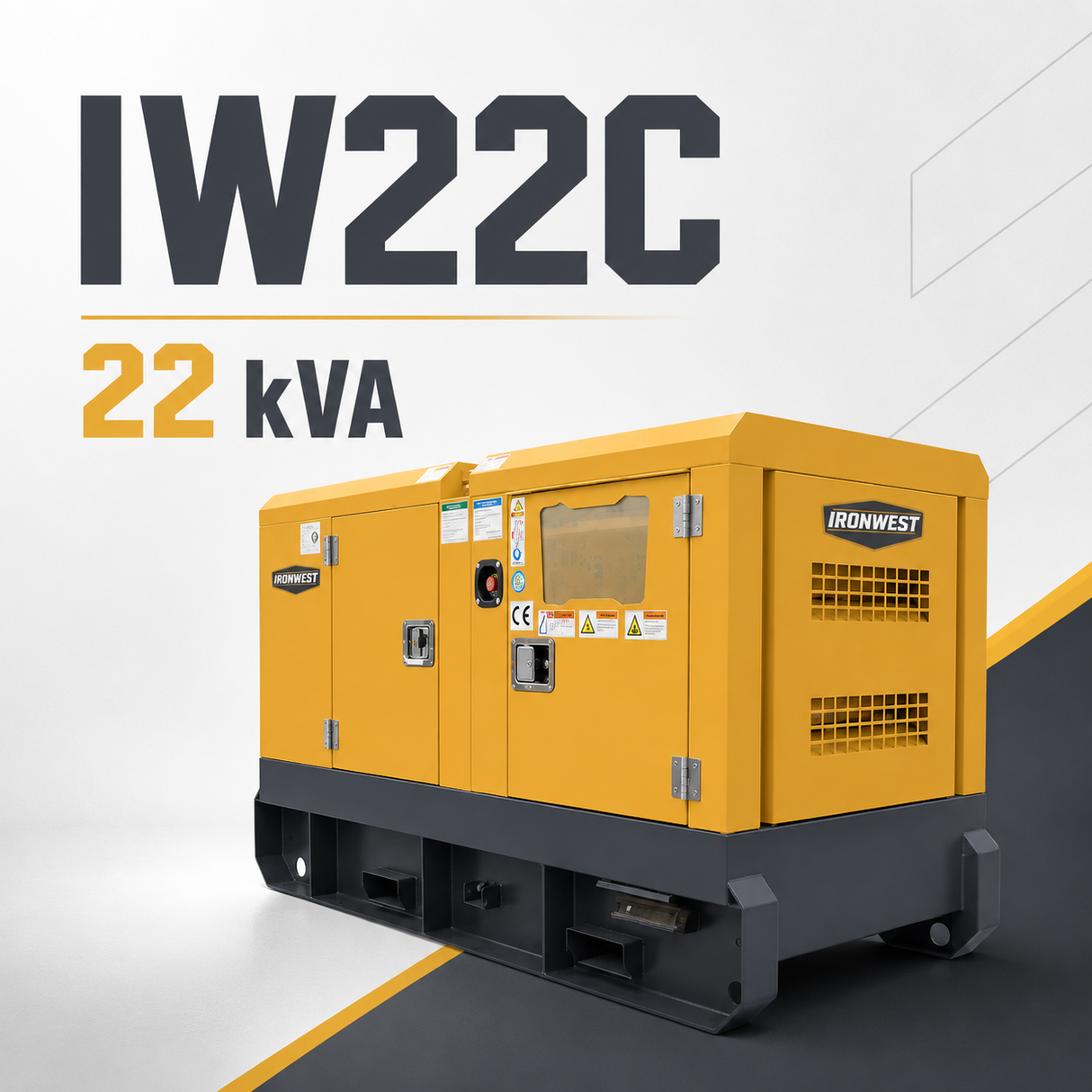 IW22C 22 kVA Diesel Generator